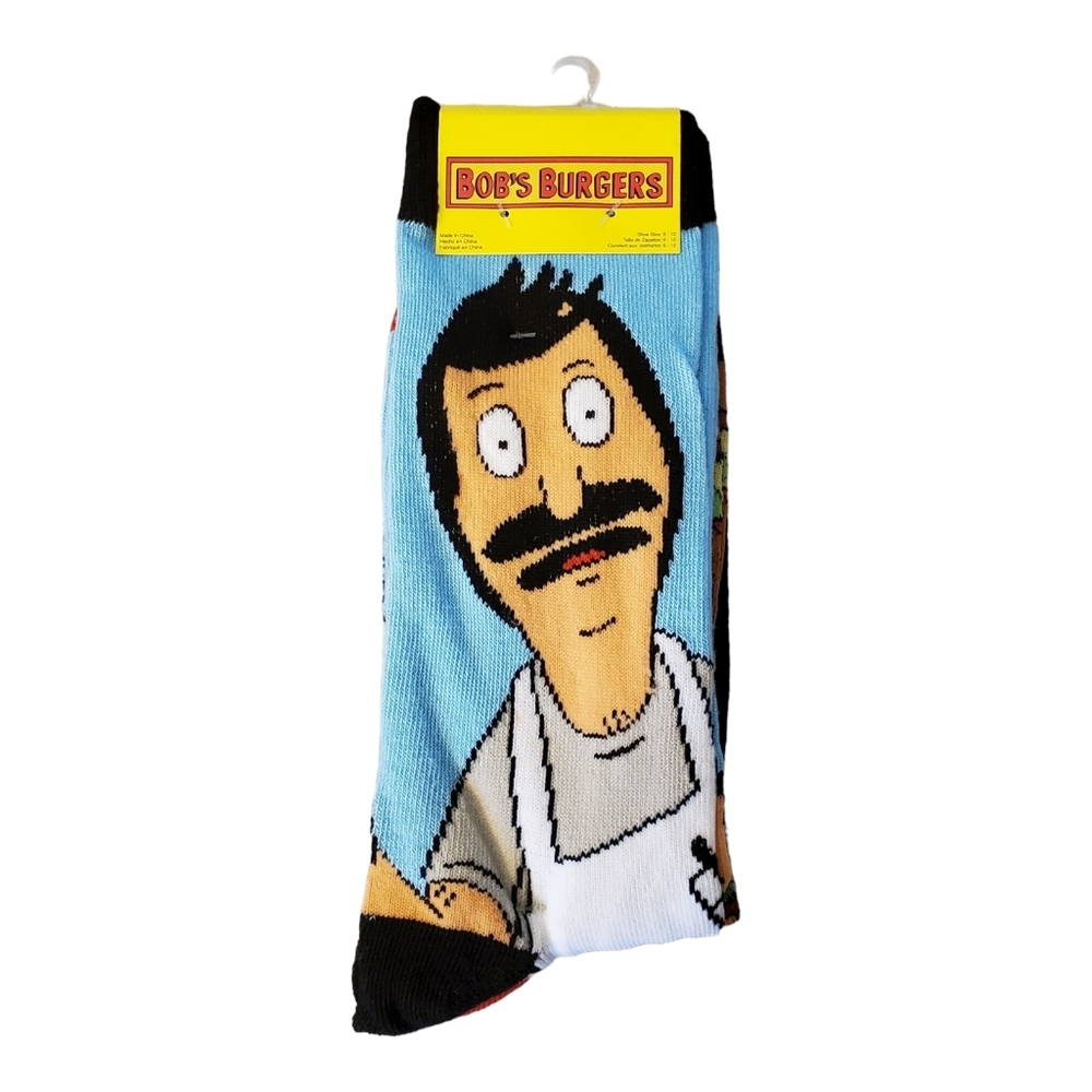 New‎ Bob's Burgers Crew Socks 2 Pairs